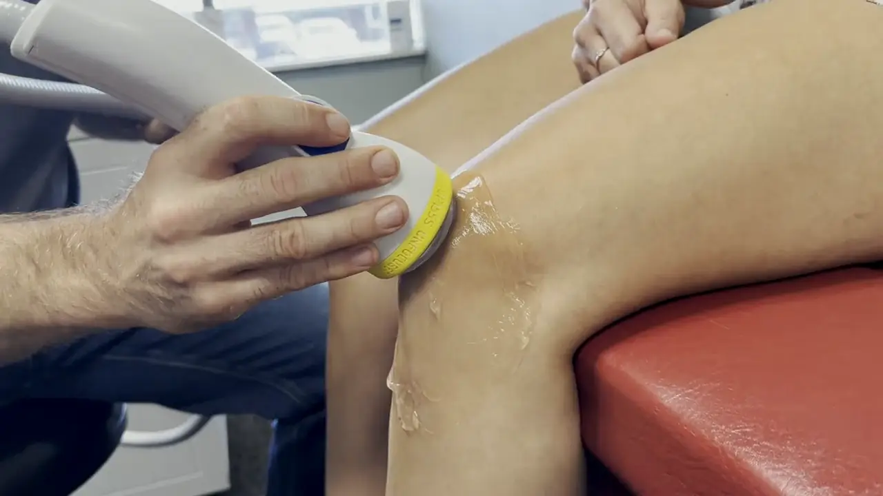 Preview of a premium Shockwave therapy provider website